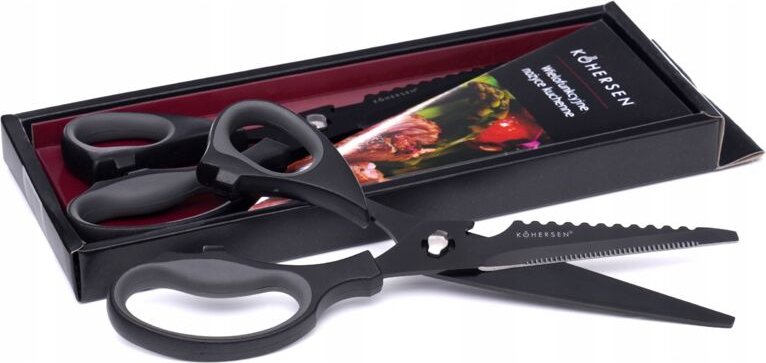 Kohersen Multifunktionale Küchenschere Schwarze Schere