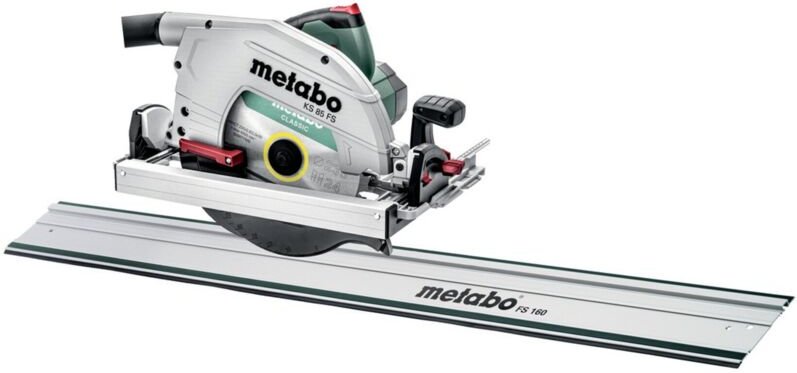 METABO Set Handkreissäge KS 85 FS (691149000) mit Führungsschiene FS 160 Karton