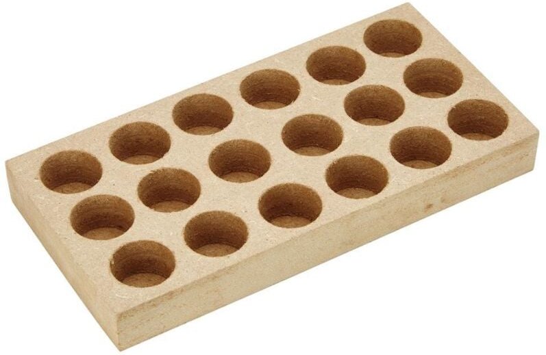 Holzsockel für ER20 12 Bohrungen fortis