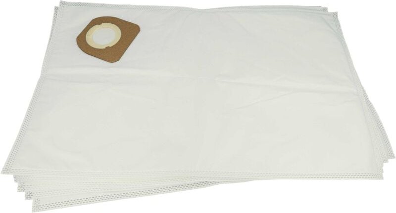 5x Staubbeutel Ersatz für Dewalt DCV9402-XJ für Staubsauger - Mikrovlies, Typ m, 55cm x 34cm Weiß - Vhbw