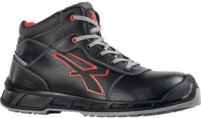Sicherheitsstiefel Sting Gr.45 W.11 schwarz-rot S3S ci fo sr esd