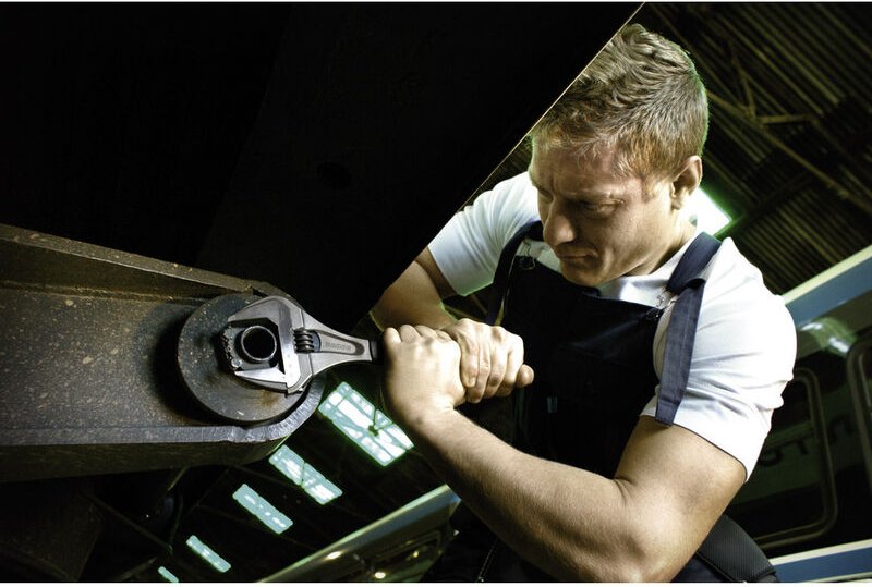 Bahco - 9033 Rollgabelschlüssel Schlüsselweite (Metrisch) 38 mm