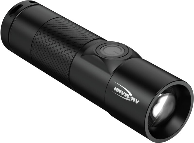 Aluminium-Taschenlampe future T350FR, USB-Stecker & Li-Ionen-Akku - Ansmann