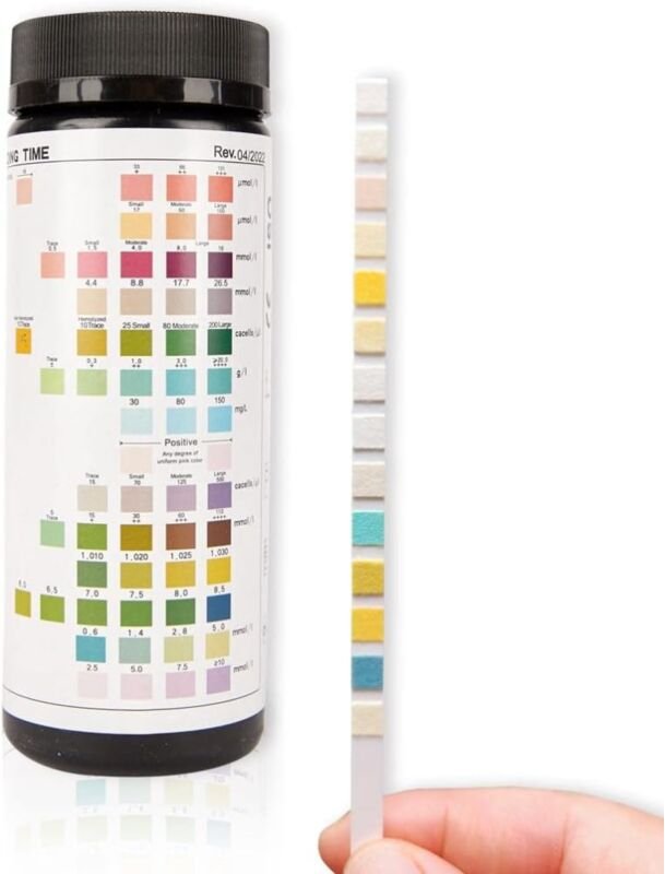 Ulisem - Bandelettes de Test, D'analyse D'urine Ten Urine Ketone Test Ketone Body Test(100p