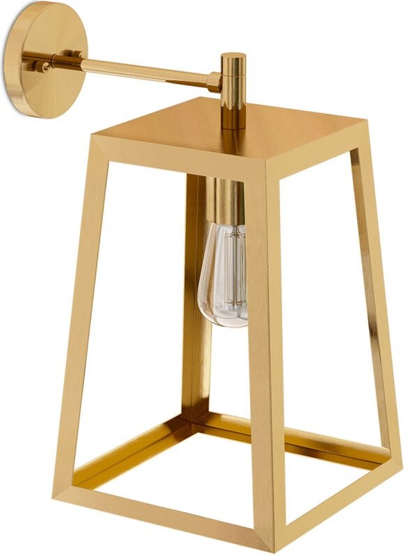 Wandleuchte – goldfarbenes Metall – Olivia Gold