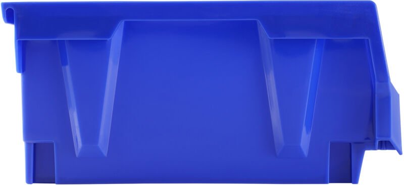 Mophorn - 12er-Pack Kunststoff-Aufbewahrungsbehälter, 11' x 5' x 5' hängende stapelbare Organizer-Behälter, strapazierfä...