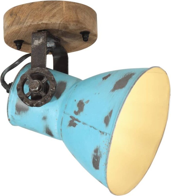 Wandleuchte 25 W Blau 11,5x11,5x25 cm E27 vidaXL993267