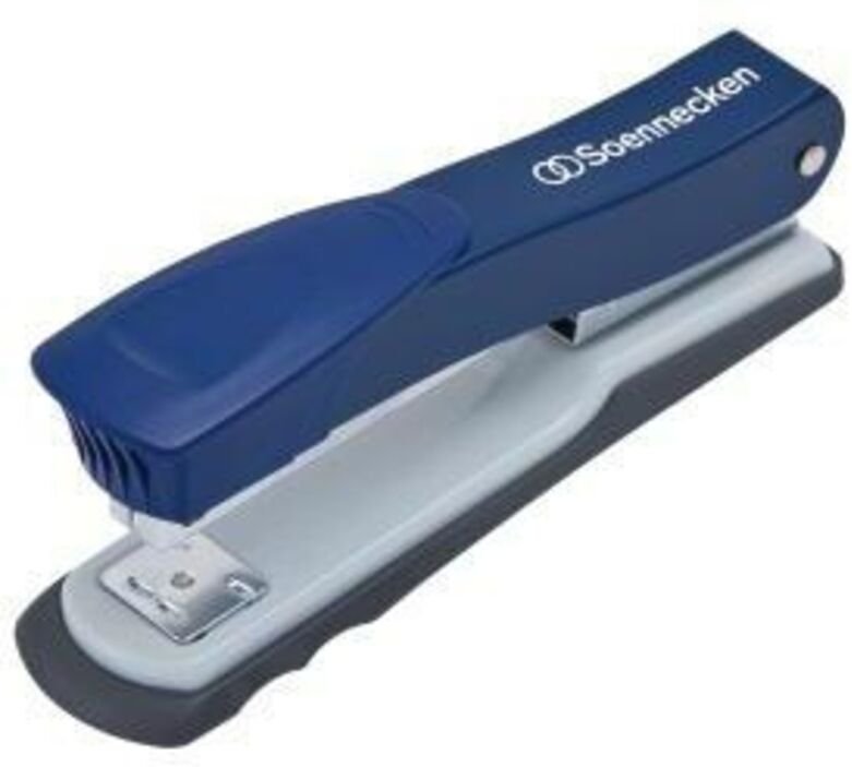 Thumbnail - Soennecken - Heftgerät 24/6 26/6 fest/lösbar/nageln 25 Bl. (80 g/m²) Metall blau