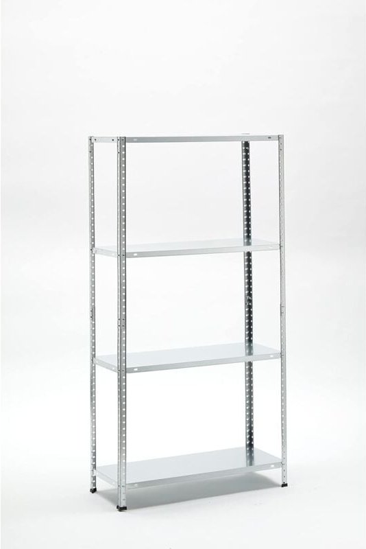 Garden Friend Metallregal mit 4 Fächern, 45 kg pro Fach, H 147 x B 75 x T 30 cm