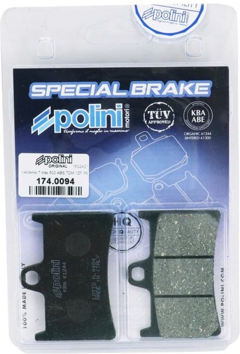 bremsbelag polini für roller yamaha 530 t-max 2012 bis 2019 neu
