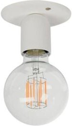 Belid Regal - 1 Light Flush Globe Deckenleuchte Weiß Struktur, E27