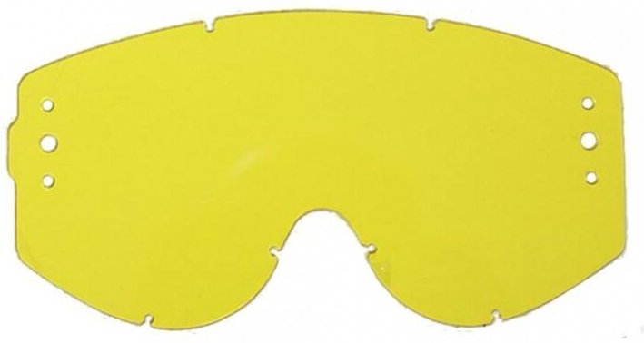 gelbe Einzelscheibe für Crossbrille smith scott Motorrad Quad