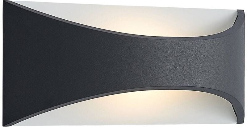 Thumbnail - Lindby - led Wandleuchte außen 'Mathea' aus Aluminium von