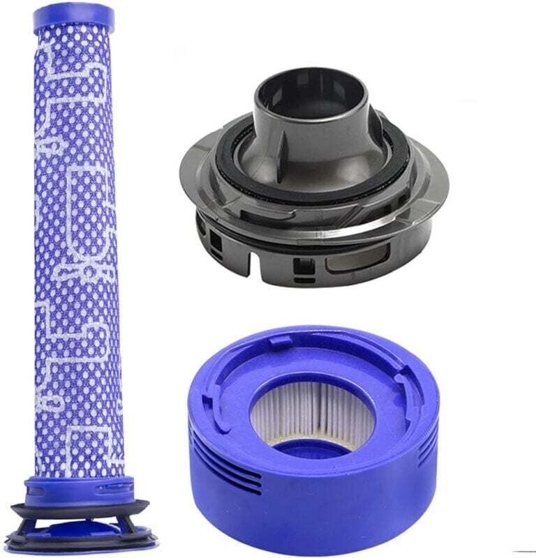 Stück Dyson V7 V8 Affairs Staubsaugermotor-Rückabdeckung + hinterer HEPA-Filter + Filtersatz-Ersatz