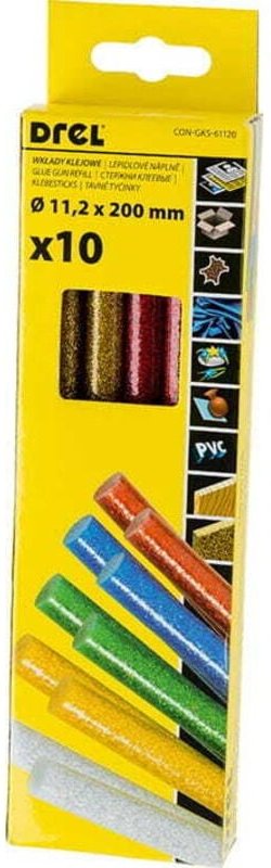 KLEBEPAD 11,2x200mm MIX-GLITTER/CONDOR /10Stk.