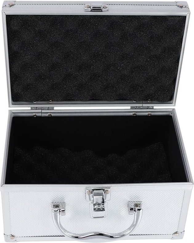 Tlily - Werkzeugkasten aus Aluminiumlegierung, tragbar, für Sicherheitsausrüstung, Instrumentenkoffer, Display, Koffer, ...