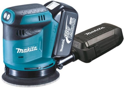 Thumbnail - Exzenterschleifer 125mm lxt 18V + 1x BL1830B Makita DBO180F1