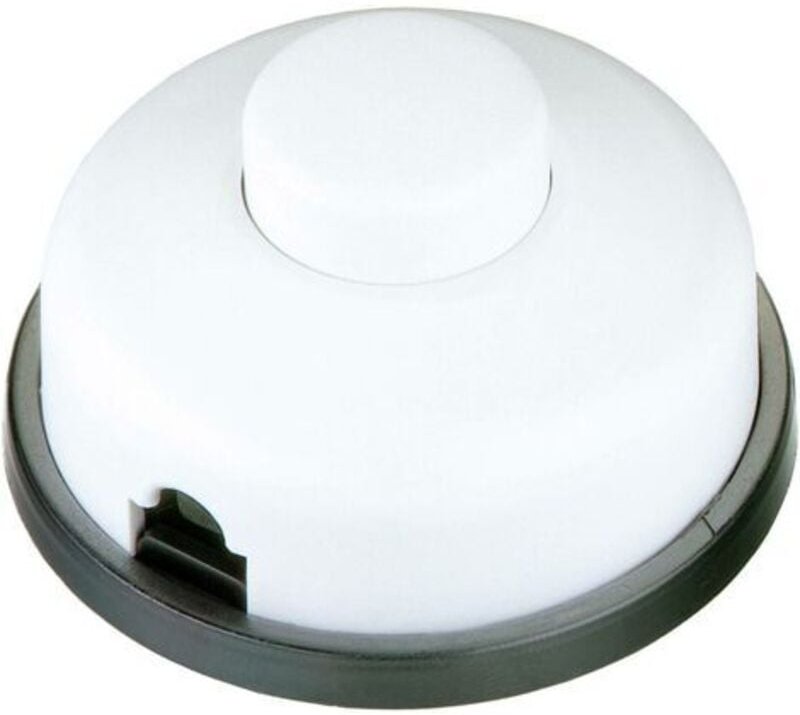 InterBär Tretschalter Weiß 1 x Aus/Ein 6 a 1 St.