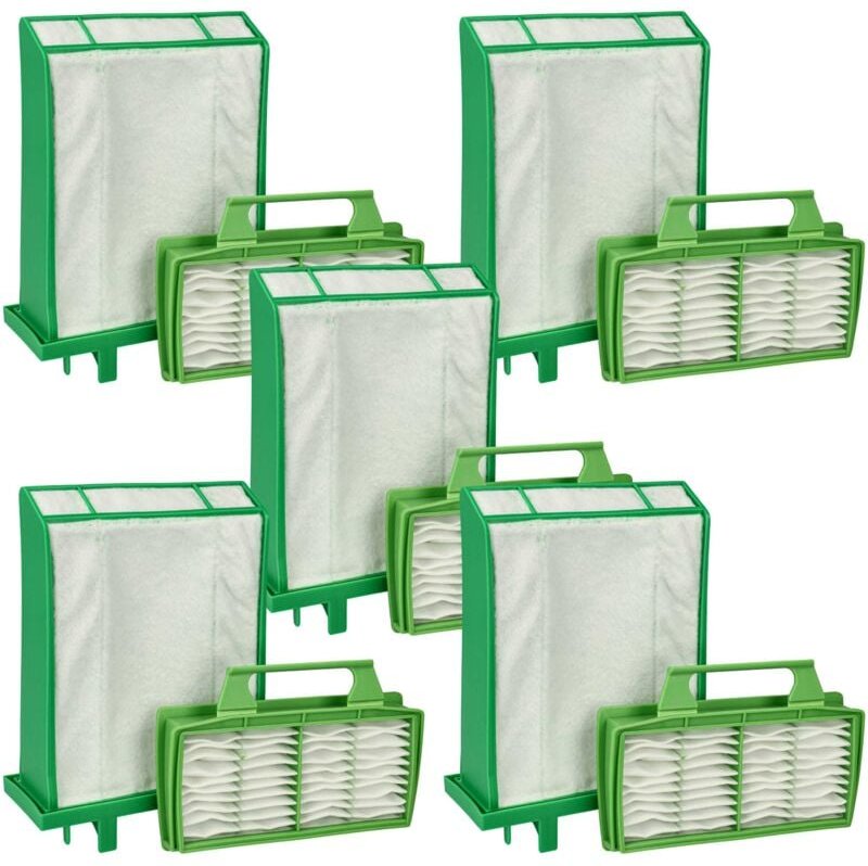Thumbnail - Filter-Set Ersatz für Sebo 6696ER für Staubsauger - 10x Filter (Mikrofilter, Hygieneschutzfilter) - Vhbw