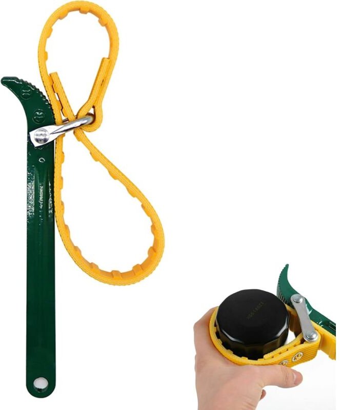 BEBUSINGOTO Gurtschlüssel, 12 Zoll, verstellbar, multifunktional