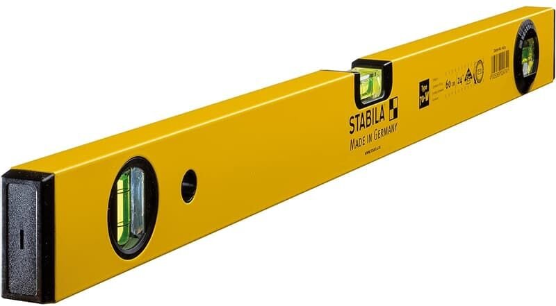 Wasserwaage Type 70 w Aluminium Richtwaage Messwerkzeug 40 - 100 cm, Ausführung: Type 70 w, 60 cm - Stabila