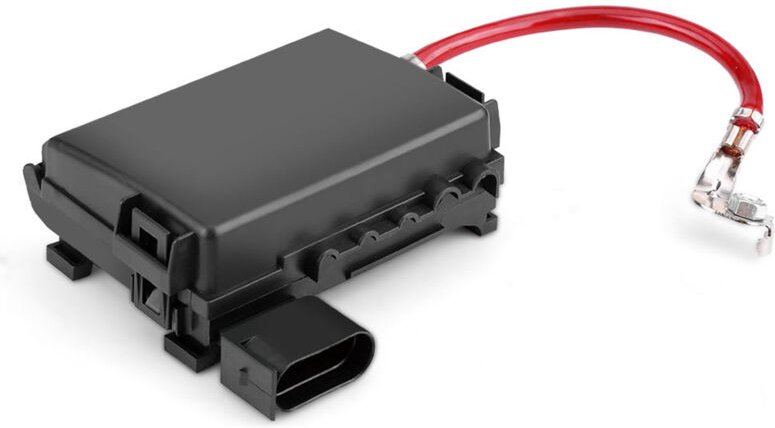 Zoternen Batterie-Sicherungskasten, schwarz, Halter für elektronische Komponenten, Autoteile für Jetta