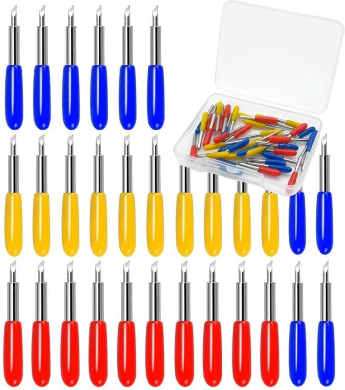 30 Ersatzklingen für Cricut Explore Air, Cricut Explore Air 2, Cricut Explore Air 3, Cricut Maker, Cricut Maker 3, Cricu...