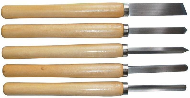 Drechselbeitel-Satz 5-tlg.