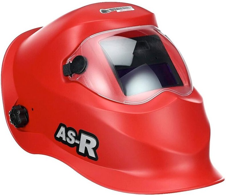 Stayer as-r EN169 Schweißschirm verstellbar von din 9 bis din 13 mit Sichtfeld 92 x 35 mm (solar- und batteriebetrieben)