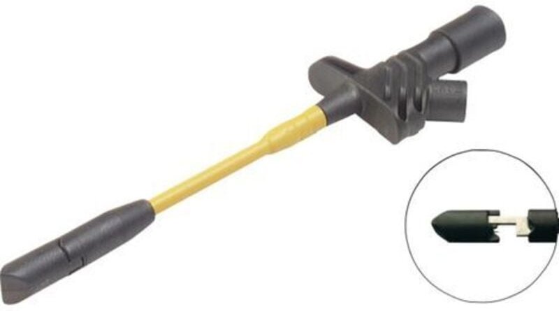 Sks Hirschmann - kleps 2700 sw Abgriffklemme Steckanschluss 4 mm cat ii 1000 v Schwarz