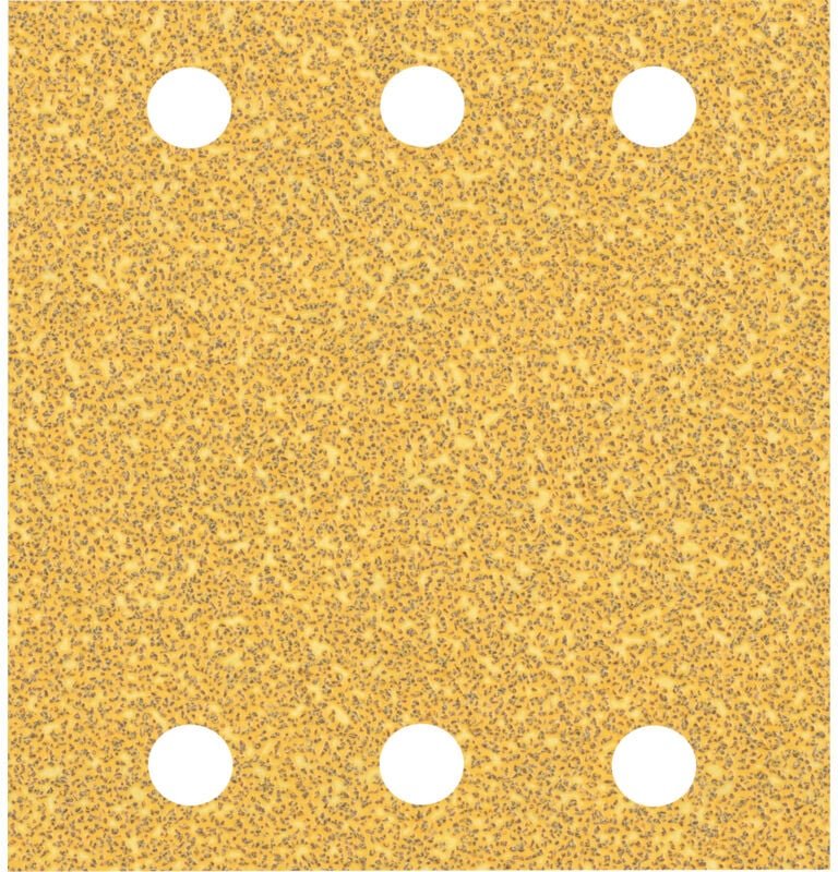 Accessories expert C470 2608900890 Schwingschleifpapier gelocht Körnung (num) 40 (l x b) 115 - Bosch