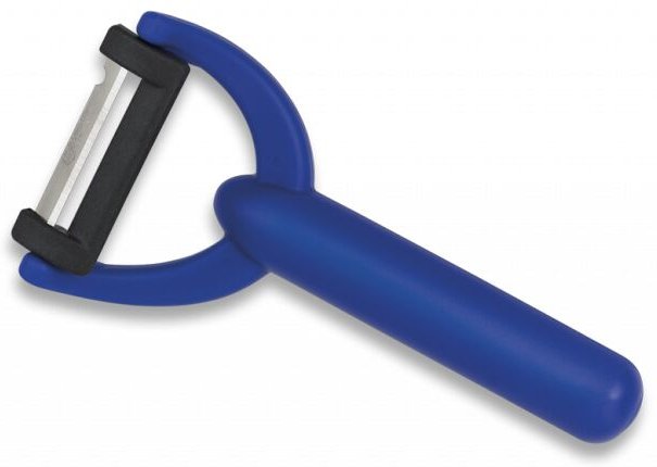 Sparschäler 'neola' Blau Topcutlery Horizontal auf Mango ABS und rutschfester Gummi, mit rostfreier Stahlklinge im Präse...