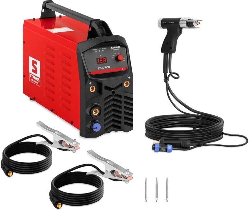 Thumbnail - Bolzenschweißgerät 1600 j Punktschweißgerät Bolzenschweissgerät M3 M8 500 Kva
