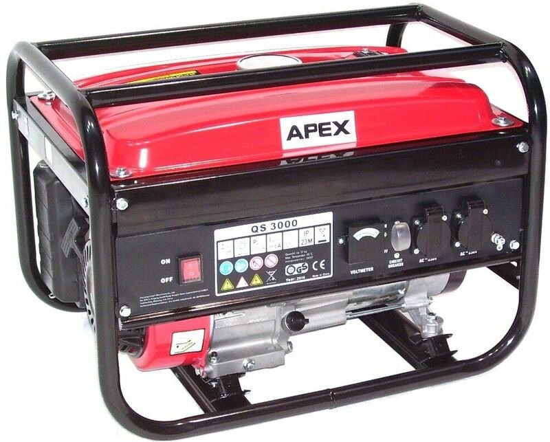 Benzin Stromerzeuger 3000 Stromaggregat 06261 Strom Generator Notstromagregat