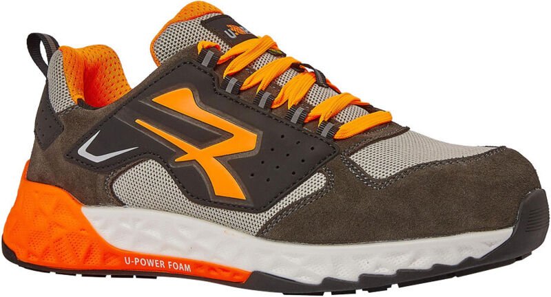 U-Power Jaime ESD S1PS HI HRO FO SR Sicherheitsschuhe - 39 EU - Schwarz / Orange