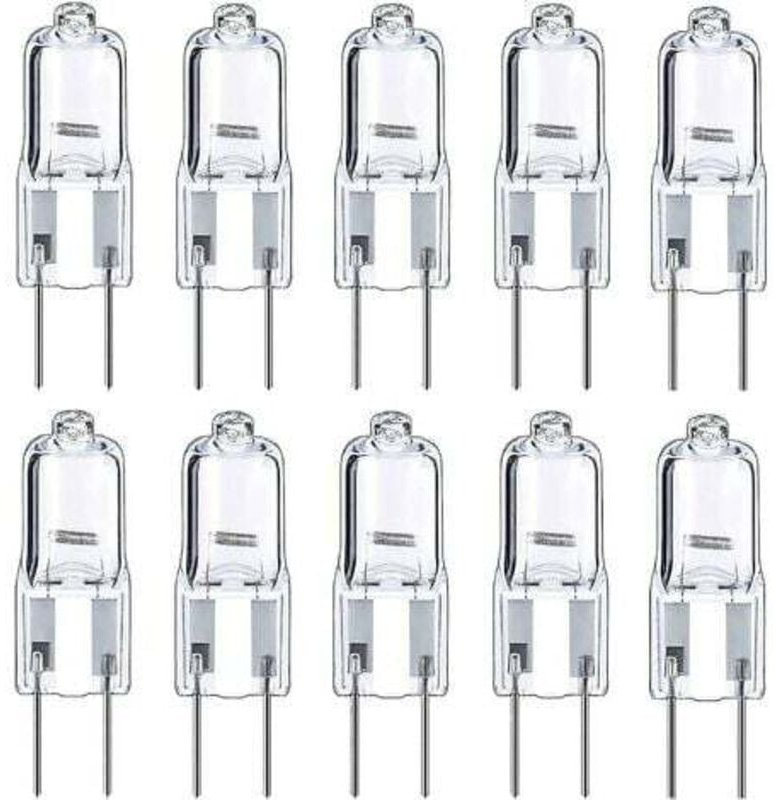 G4 Halogenlampen 12 v 10 w Warmweiß 10er-Pack