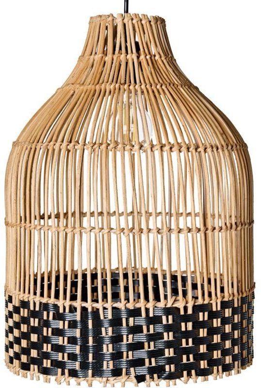 Hängeleuchte GILO Rattan Naturfarben