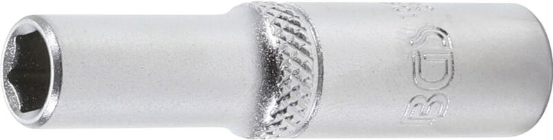 Bgs Technic - Steckschlüssel-Einsatz Sechskant, tief Antrieb Innenvierkant 6,3 mm (1/4') sw 1/4'