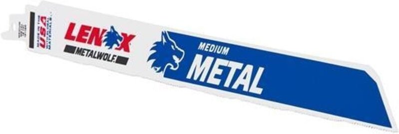 LENOX BIM-Säbelsägeblatt Metall für Baustähle und alle Metalle 2-6 mm