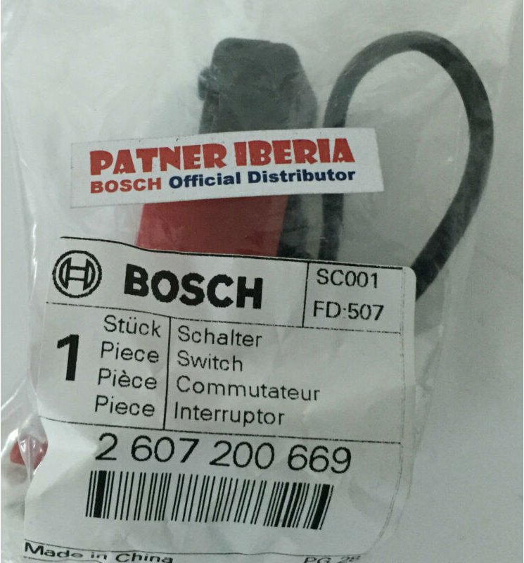 Original-Ersatzteil Bosch 2607200669 Schalter für GST-Modelle