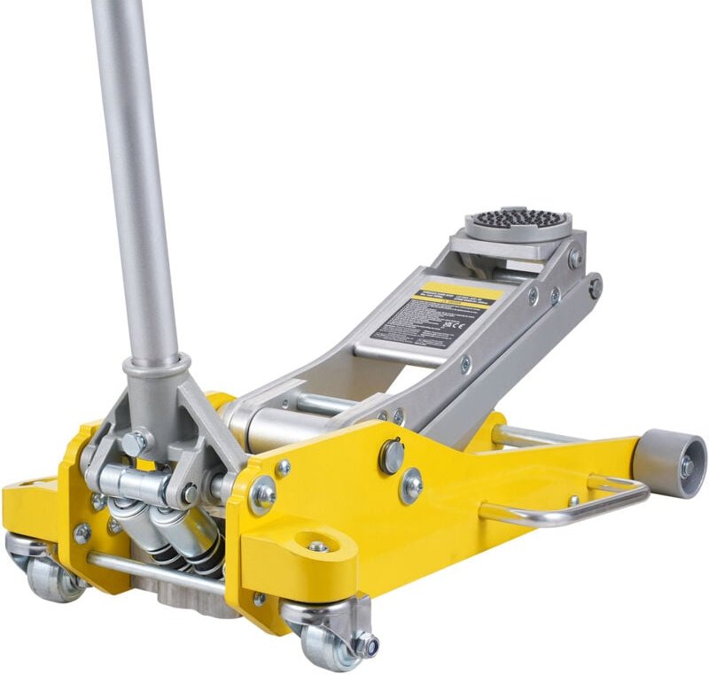 Wagenheber mit niedrigem Profil, 3 Tonnen, Tragkraft 6600 lbs, Hubbereich 3,7'-18,3' (gelb) - Mophorn