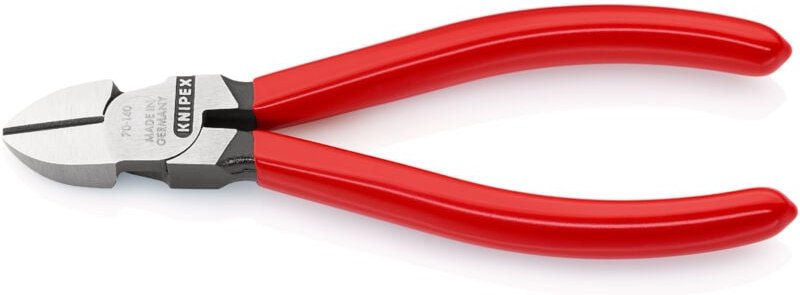 Seitenschneider poliert (70 01 140) - Knipex