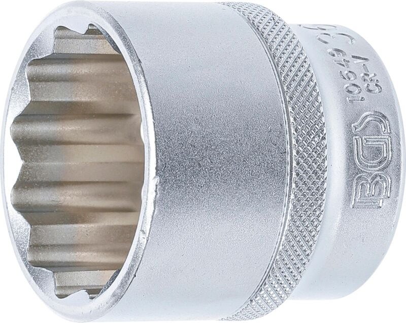 Bgs Technic - bgs - Steckschlüssel-Einsatz Zwölfkant Antrieb Innenvierkant 12,5 mm (1/2') sw 36 mm - 10649