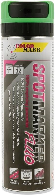 Dupli-color - ColorMark Spotmarker - professioneller Markierspray 500ml, grün