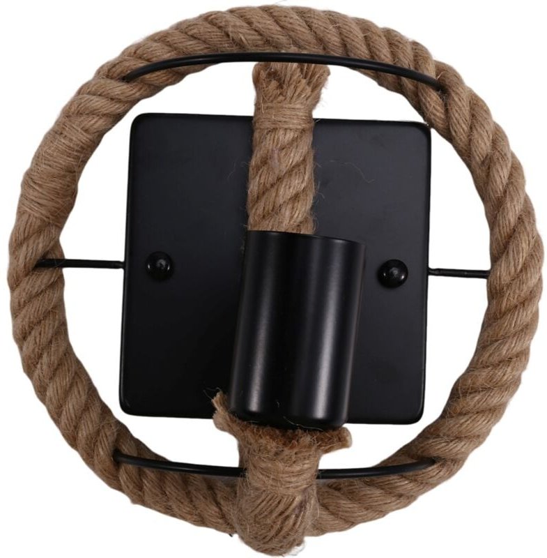 Vintage Industrielle Wandlampe mit Seil und Persönlichkeit Bar Loft Lampen (Quelle)