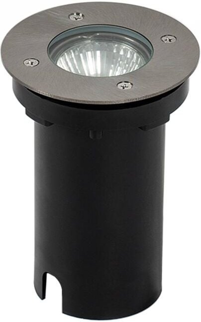 Riya Bodeneinbauleuchte, rund, Edelstahl - edelstahl - Prios