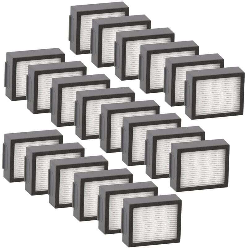 20 Stück) Ersatz-HEPA-Filter, kompatibel mit iRobot Roomba i7 i7+ J7 j7+ Plus i3 i3+ i2 i2+ i1 i1+ i4 i6 i6+ i8 i8+ E5 E...
