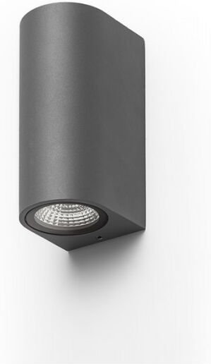 Rendl Light - Lampe spot zack ii grau anthrazit 230V led 2x3W 58° IP54 3000K