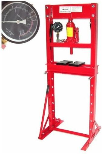 Werkstattpresse 12t Hydraulikpresse Presse 66171 Lagerpresse mit Manometer