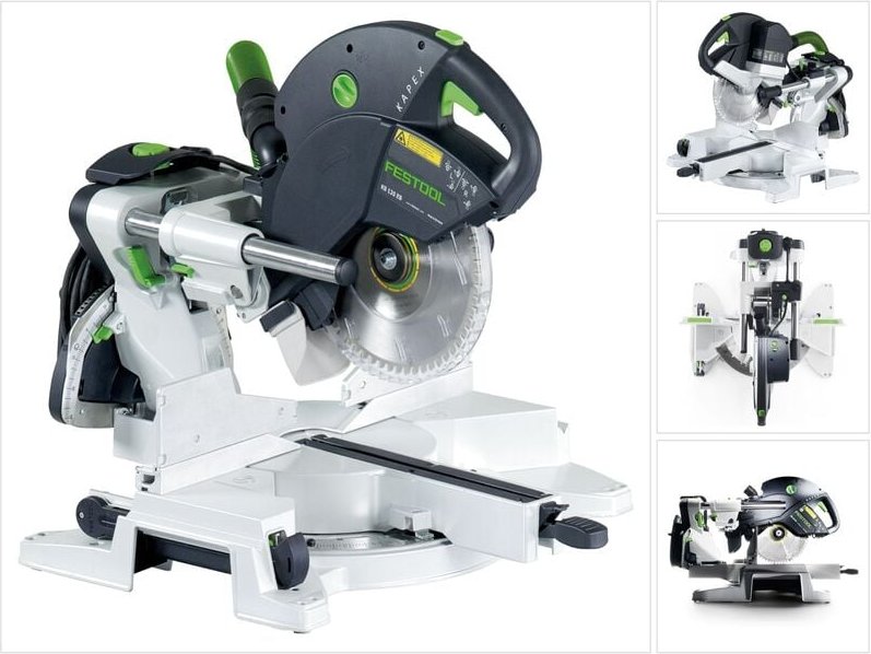 Ks 120 eb kapex Kapp Zugsäge 1600W 260 mm ( 561283 ) + Sägeblatt hw - Festool